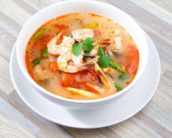 Image: Tom Yum Soup with Shrimp